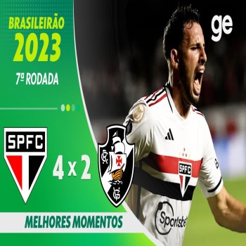 #ไฮไลท์ฟุตบอล [ เซาเปาโล 4 - 2 วาสโก ดา กามา ] บราซิล ซีรี่ เอ 2023