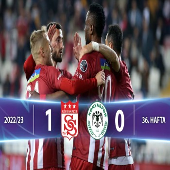 #ไฮไลท์ฟุตบอล [ ชีวาสสปอร์ 1 - 0 คอนยาสปอร์ ] ตุรกี ซุปเปอร์ลีก 2022/23